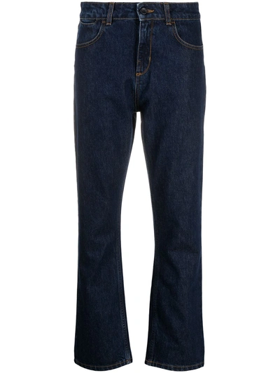 Ports 1961 High-waisted Flared Jeans In Blue