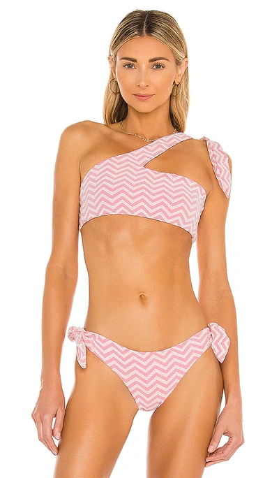 Lovers & Friends Shayk Top In Pink & White
