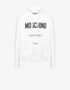 Moschino Logo-print Cotton Hoodie In White