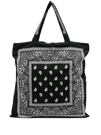 Arizona Love Bandana-print Tote Bag In Black
