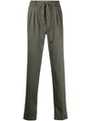 GABRIELE PASINI DRAWSTRING-WAIST STRAIGHT-LEG TROUSERS