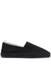 Castaã±er Pablo C-001 Espadrilles In Black Canvas In Multi