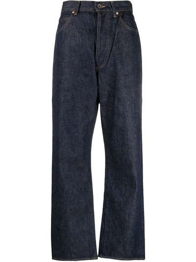 Chimala High-rise Straight-leg Jeans In Blue