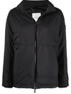 Moncler Menchib Extractable Hood Down Jacket In Black