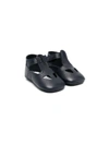 Il Gufo Babies' Mary Jane Leather Pre-walkers In Blue