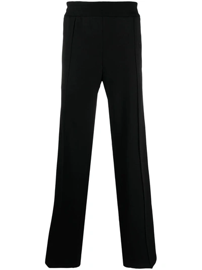 Versace Contrast Piped Track Pants - 黑色 In Black