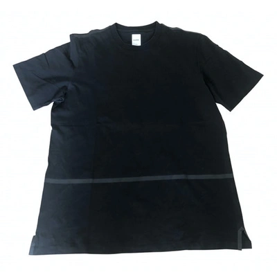 Pre-owned Oamc Black Cotton T-shirt