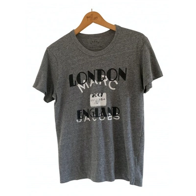 Pre-owned Marc Jacobs Grey Polyester T-shirt