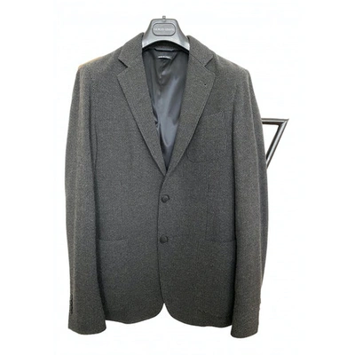 Pre-owned Giorgio Armani Vest In Grey