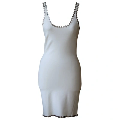Pre-owned Alexander Wang Mid-length Dress In White