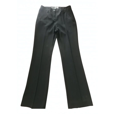 Pre-owned Moschino Love Large Pants In Black