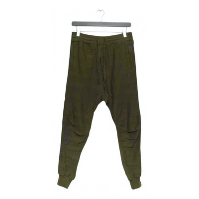 Pre-owned Haider Ackermann Trousers In Green