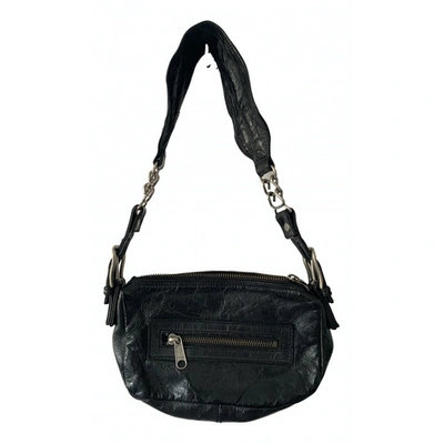 Pre-owned Fendissime Leather Handbag In Black