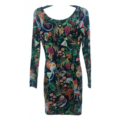 Pre-owned Matthew Williamson Mini Dress In Multicolour