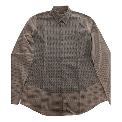 Pre-owned Fendi Green Cotton Shirts