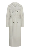 ANNE VEST BELTED REVERSIBLE SHEARLING TRENCH COAT