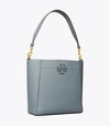 Tory Burch Mcgraw Leather Hobo In Brunnera