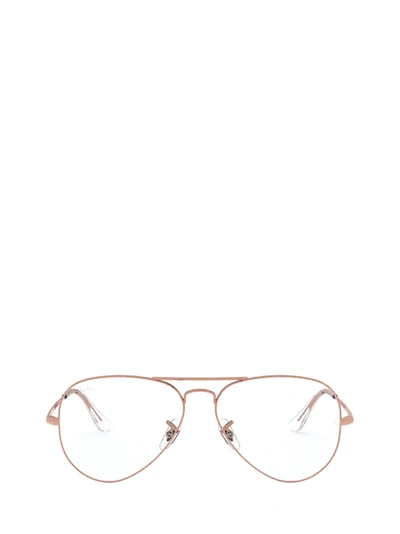 Ray Ban Ray-ban Rx3610v Gold Glasses