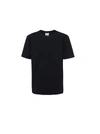 Thom Browne Blue T-shirt With Logo Patch In Navy