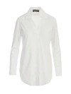 LA PETIT dressing gown DI CHIARA BONI POLO NECK SHIRT,ATENA088 070 WHITE