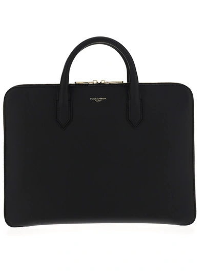 Dolce & Gabbana Briefcase In Nero