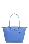Longchamp Le Pliage Club Large Shoulder Tote In Blue