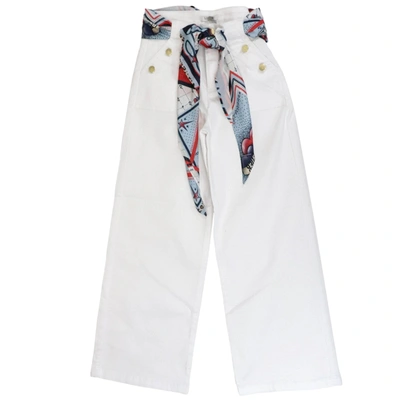 Liu •jo Kids' Trousers Trousers In White