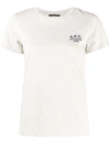 APC LOGO-PRINT COTTON T-SHIRT