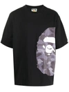 A BATHING APE GRAPHIC-PRINT SHORT-SLEEVE T-SHIRT