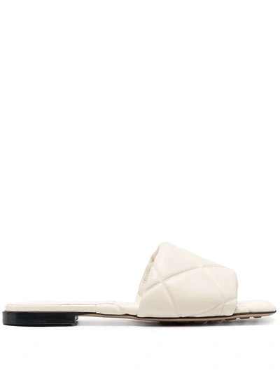 Bottega Veneta Off-white 'the Rubber Lido' Sandals
