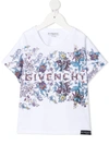 Givenchy Logo Print T-shirt In White