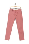 Scotch & Soda Mott Classic Chino Pants In 3194-pink Smoke