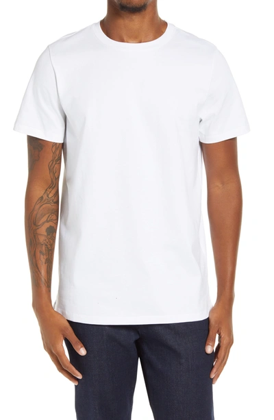 A.p.c. Designer Michael Cotton T-shirt In Blanc