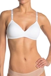 Warner's Warners Cloud 9 Super Soft Wireless Lightly Lined Comfort Bra 1269 In White