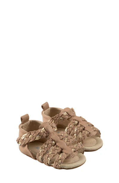 Robeez Kids' Rae Sandals In Beige