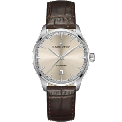 Hamilton Jazzmaster Auto In Beige