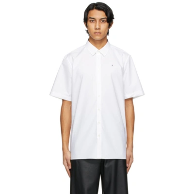 Raf Simons Embroidered Logo Short-sleeve T-shirt In White