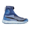 11 BY BORIS BIDJAN SABERI BLUE SALOMON EDITION BAMBA 2 HIGH SNEAKERS