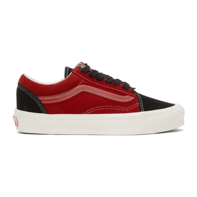 Vans 红色 Og Old Skool Lx 运动鞋 In Red