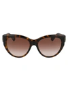 GUCCI GUCCI EYEWEAR CAT EYE FRAME SUNGLASSES