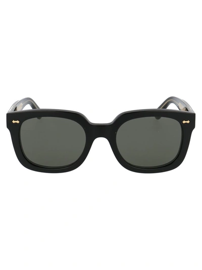 Gucci Eyewear Rectangular Frame Sunglasses In Black