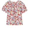 BONPOINT BONPOINT CREAM FLORAL TOP,S01GBLWO0902