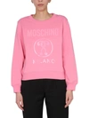 MOSCHINO MOSCHINO DOUBLE QUESTION MARK SWEATSHIRT