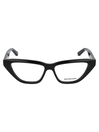 Balenciaga Bb0128o Black Glasses In Multicolor