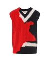 ALEXANDER MCQUEEN ALEXANDER MCQUEEN CABLE KNIT VEST