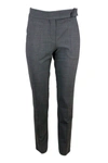 BRUNELLO CUCINELLI CIGARETTE TROUSERS WITH JEWELS AT THE WAIST,M0W07P7604 .C010
