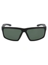 Puma Pu0324s Sunglasses In 004 Black Black Green