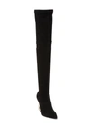 BALMAIN ORYANA POINTED TOE THIGH HIGH B HEEL,439114076739