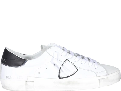 Philippe Model Prsx Sneakers In White Canvas | ModeSens