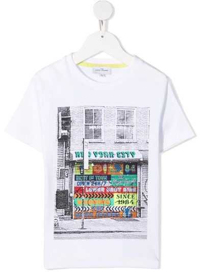 The Marc Jacobs Teen Graphic-print Cotton T-shirt In White